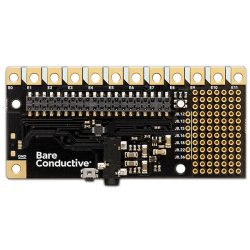 Bare Conductive Pi Cap πλακέτα σύνδεσης με Raspberry Pi για δημιουργία εκπαιδευτικών κατασκευών χόμπι